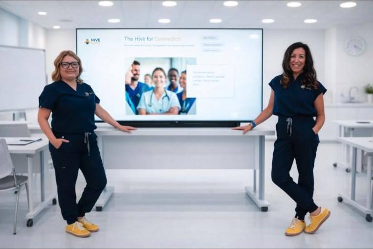 Elizabeth Miller Walters and Ashley Kellish, the founders of HIVE Nurse